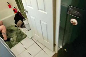 ali allure tests stepson with new meta glasses shower fuck