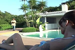 ebony stud's monster cock gapes kayla quinn's phat white ass