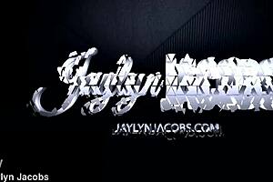 JAYLYN JACOBS BLACK CORSET DEEPTHROATS FUCKS MONSTER BBC HARDCORE
