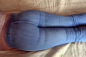 59 year old mature drops jeans revealing huge ass in steamy showing off compilation