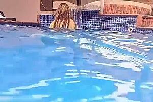 Wanna fuck this huge ass milf in water outdoors cumshot?