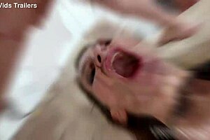 adreena winters squirts messy 4on1 anal cumshot swallow