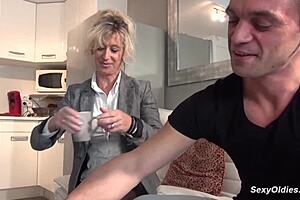 Classy french milf marina beaulieu licked doggystyle by monster cock