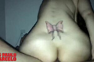 Pornstar Latina Teen Rides Monster BBC In Lingerie Cowgirl