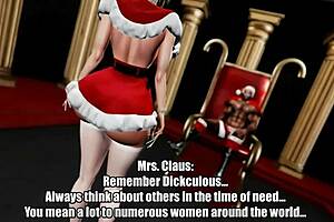 Black Santa's freaky thick ass shakes all Christmas long