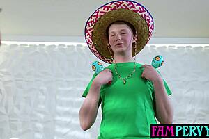 bbw milf stepmom callie brooks deepthroats stepsons huge cock monster cock big tits pov roleplay taboo