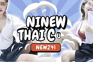 ever wonder what your naughty asian college babysitter does privately outdoors?