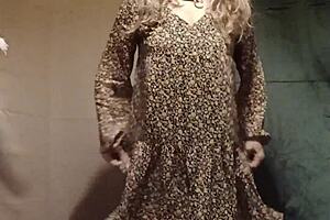 What if your french maid slave flashed chained in public streets?