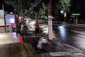 wild stepmom punishin me hard street sex hidin from dad oh man!!