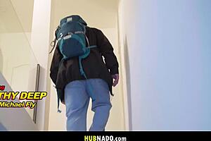 i ride this busty german milf's natural tits deep in sensual cowgirl