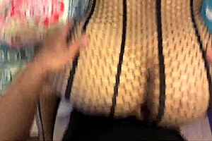 thick latina milf caught naughty gets huge cock surprise pounding
