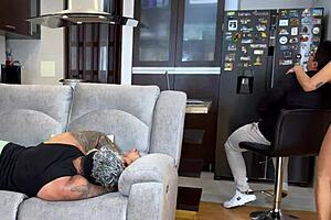 her taboo latina body tempts stepbrother and stepfather into forbidden fucking frenzy