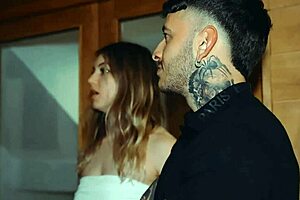 Real Swingers Couple Swap: Blonde Gets Doggied by Neighbor's Huge Cock!