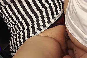 Hot latina milf wife takes double vaginal creampie pov homemade