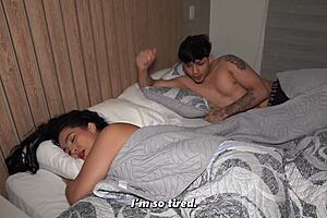 big-bootied stepmom an her hung stepson... they accidentally share hotel bed an end up fuckin hard!