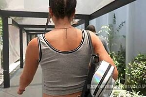 wife's first bbc gangbang interracial double penetration public ripped clothes screaming