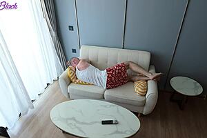 Step Mom Shares Hotel Bed And Step Son Fucks Her Pussy Hard!