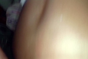 getting anal creampie from married neighbor housewife doggystyle bent over riding cowgystyle swallow cuckold