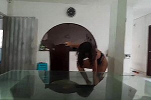 my submissive latina stepsis with tight wet pussy begs for my pervert pounding missionary style