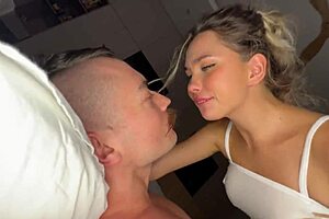 Hard Fuck Pounds Sexiest Blue-Eyed Blonde Ass!