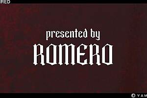 Puck transforms into vampire kissing Veronica Leal's big tits