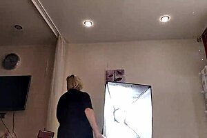 Aimee hot milf takes cock deep while her mature lady teases the family next door?