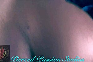 big ass aunty takes backshots from monster black cock cum on ass