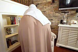 iraqi alina angel rides american soldier and stepson's huge cocks wildly