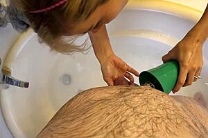 Ever wonder why stepmom Coco Vandi helps hurt stepson bathe in taboo WCA Productions bath scene?