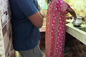 fuckin my hot bhabhi in kitchen 😍 panties off lickin pussy now!