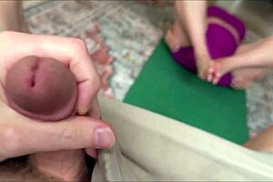 thick stepmom rachael cavalli bends over in yoga for alex adams' big cock pounding