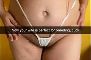 shy chubby wife bred creampied gangbanged into milky humiliation bitch