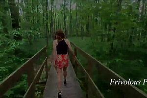 hey slutty european milf wife, wanna flash wet pussy outdoors then piss crazy public compilation? 😜🚿