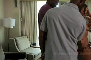 Sheer BBC Gangbang Tears Asshole Wide Open!