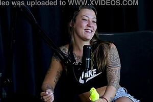 check out damiana's hottest dirty talk interview moments full of brazilian fetish toys on porn cast