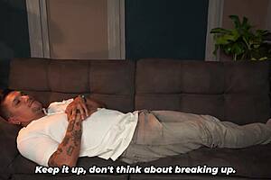 muscular patient's huge tits get special busty psychologist treatment!