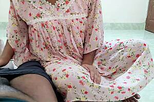 Desi Girlfriend's First Bedroom Fuck Leaves Her Screaming!