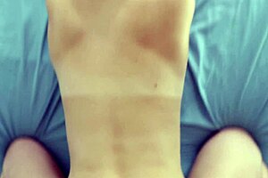 blonde milf's tight asshole stretched wide in hard anal pounding leading to massive orgasm