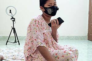 Desi Girlfriend's First Bedroom Fuck Leaves Her Screaming!