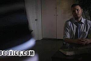 brunette milf housewife cheats on politician husband at work