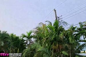 Riley Jacobs and Chris Lockwood's hot behind-scenes family bang