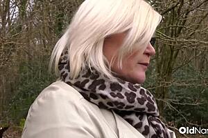 Passionate BBW mature and blonde babe devour each other