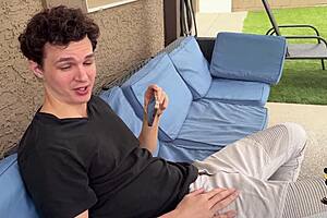 Step-Mom's Huge Tits Interrupt Game for Cougar Cowgirl Ride!