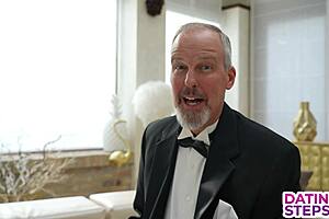 shalina devine begs stepson fill shaved pussy creampie