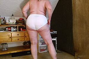 Huge Tits Ass in Sheer Panties Tease