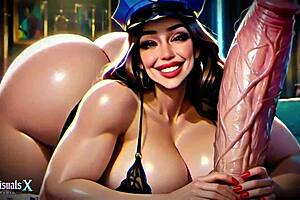 Busty Police Milf Fantasizes Monster Cocks in SPH Inner Monologue