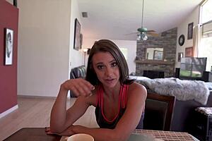 your wife's sister maria jade massages cock teasing deepthroat creampie taboo