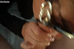 Ready for milf in sunglasses deepthroating pov cock to cumshot?