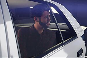 Brunette teen milf slut with big tits takes hardcore cum pounding roleplay