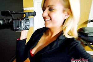 Keyton And Nica Petite Inked Coeds Double Dildo Play!